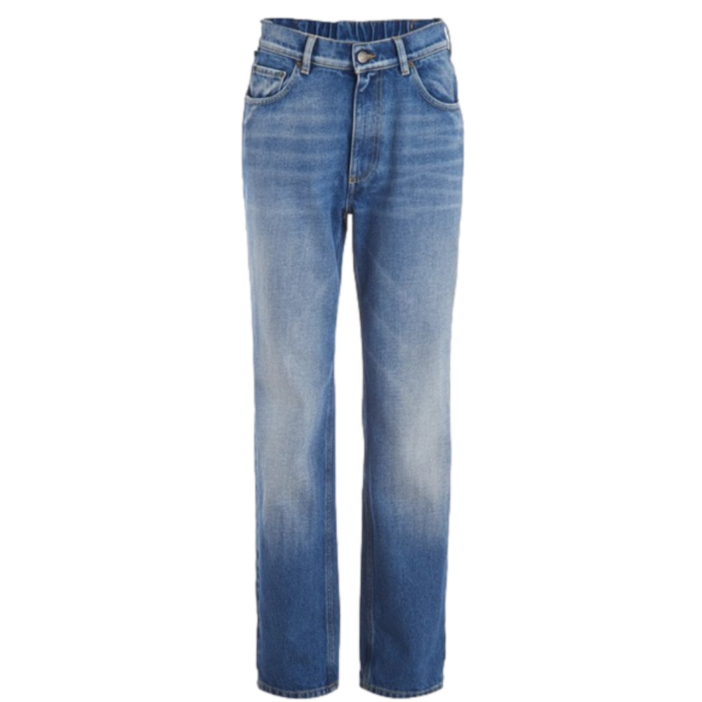 Revolve SER.O.YA W28 L31 Maggie Mid Rise Vintage Straight Cotton Jean Tahoe NWT
